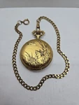 Vintage Majestron Duck Hunting Dog Gold Tone Quartz Pocket Watch New Battery. Fixed Price $39.97.