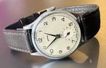 Vintage Old Pre Deluxe Smiths 15JEWELS Cal 12.15 Sub Dial Gwo England Mens Watch. Fixed Price $302.24.