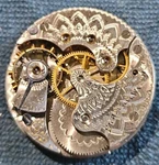 Elgin 6S 15J Hunter Pocket Watch Movement. Fixed Price $22.00.