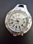 Remington Chromaglo Silver Tone Quartz Analog Keychain / Pocket Watch 38-170. Fixed Price $29.10.