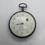 French Bourquin Le Juene Verge Fusee Silver Case Pocket Watch Very Early. Fixed Price $259.00.