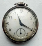 Antique 1930S Westclox Pocket Ben Watch Working. Fixed Price $44.36.
