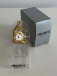 Helbros Pocket Watch Quartz Enameled Case New Battery Running. Fixed Price $45.00.