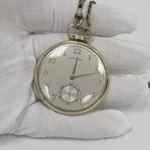 Hamilton Grade 945, 23J 10K Gold Filled Dress Pocket Watch Movement Runs. Fixed Price $395.00.