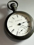 Antique Large Atlas Pocket Watch Oresilver Case Beautiful Works! Nice Shape. Fixed Price $139.88.