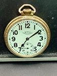 Ball Commercial Swiss Pocket Watch Record 435 17J Lever Set Runs C.1960. Fixed Price $245.00.