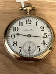 18S 23J Hamilton 946 Railroad Pocket Watch! Running. Fixed Price $950.00.