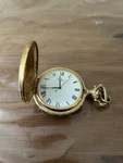 Timex Mechanical Made Taiwan Goldtone Pocket Watch Lot Neo-vintage Runs. Fixed Price $20.00.