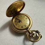 Vintage Gold-plated Bulova Pocket Watch, 1970S, 17 Jewel, Working, Swiss Made. Fixed Price $99.99.