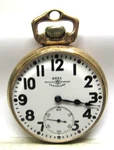 Antique Ball Official Standard Railroad Pocket Watch Cleveland 21 Jewels G.f. *. Fixed Price $449.95.