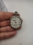 Antique Ingersoll Midget Pocket Watch W/ Original Guarantee Paper 1910. Fixed Price $33.00.