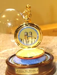 Franklin Mint Pocket Watch United Stand Twin Towers 9/11 W/ Glass Dome. Fixed Price $125.96.