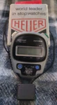 Vtg 1980 Tag Heuer Stopwatch Model 1020 Microsplit Original Box New Battery. Fixed Price $40.00.