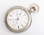 Illinois 18S 7J Jewel Grade Pocket Watch W/heavy Dueber Silverine 3 Case!. Fixed Price $99.95.