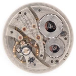 Waltham Riverside Colonial 14-SIZE 19-JEWEL Antique Pocket Watch Movement, Runs. Fixed Price $76.00.