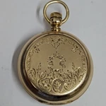 Elgin Pocket Watch, 14K Solid Gold, American History, Perfect, Very Rare. Fixed Price $9990.00.