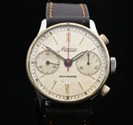 Minerva Two-counter Chronograph Men's Watch From Japan G1014. Fixed Price $2912.00.