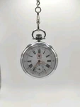Perseo Pocket Watch Railway Mechanical Swiss Made UT6497 Gold With Genuine Chain. Fixed Price $217.99.
