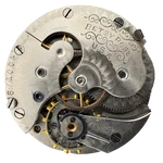 Antique 0S 1907 Waltham Jewel Hunter Pocket Watch Movement Betsy Ross Usa. Fixed Price $45.20.