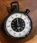 Heuer Mil-spec Military Issue Mechanical Stopwatch Running Vintage. Fixed Price $350.00.