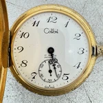 Antique 48MM Colibri 17J Mechanical Hunter Pocket Watch Unitas 6498 Swiss. Fixed Price $101.70.