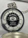 2003 Jack Daniels Old No 7 Sterling Silver Pocket Watch New Battery. Fixed Price $108.00.