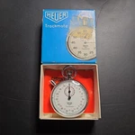 Heuer Trackmate Working Stopwatch, Un-used Original Box & Warranty Ref. 392. Fixed Price $198.00.