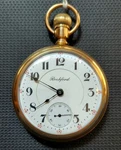 18S Rockford Watch Co. Model Grade 900 24 Jewels Pocket Made In 1905. Fixed Price $1900.00.