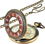 Vintage Pocket For Men Roman Numerals Scale Quartz Watches. Fixed Price $16.99.