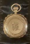 Antique 1886 Illinois "springfield" 14K Solid Gold Pocket Watch Hunter Case. Fixed Price $4000.00.
