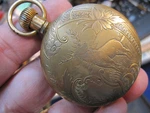Nice Earlier Ingersoll Dollar Watch Pocket With Fancy Engraved Case. Fixed Price $44.95.