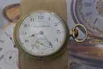 Vintage 1914 Hampden Wm. Mckinley 16S 17J Pocket WATCH--4 Repair. Fixed Price $105.53.