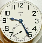 * Size Elgin 17J 5 Adj Gr 616 20 Ps Pocket Watch Movement To Fix N10. Fixed Price $59.99.