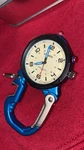 New Dakota Watch Company Miniclip Microlight Carabiner Analog Blue/white. Fixed Price $55.00.