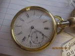 Howard Pocket Watch, Grade 2, Model Vii, Size, 15 Jewel, Circa 1890-91. Fixed Price $275.00.