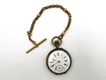 Vintage Remontoir Cylindre 6 Rubis 0.800 Silver Pocket Watch. Fixed Price $74.99.