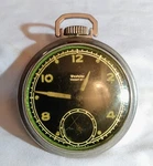 Westclox Vintage Pocket Ben Watch Working Condition. Made Usa Olive Green.. Fixed Price $37.00.