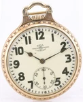 Ball 23J Gr. 999N 16S Railroad Pocket Watch, B607579 Wadsworth 14K Gf, Runs (ft). Fixed Price $1299.95.