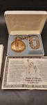 Sutton Time Pocket Watch Commemorative Statue Of Liberty W/ Case & Paperwork. Fixed Price $29.95.