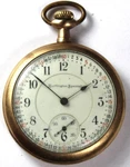 1915 Illinois Burlington Grade 106 16S 19J 14K Gold Filled Pocket Watch - Runs. Fixed Price $249.99.