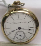 Antique Hampden Watch Co. Open Face Pocket Railroad Special 21 Jewels *. Fixed Price $394.95.