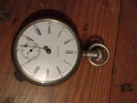 Waltham Railroad Pocket Watch Heavy Ore Silver 1900-1910S. Fixed Price $330.00.