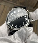 Elgin 12S Pocket Marriage Watch Conversion 42MM Ss Wrist 1926 Movement. Fixed Price $1120.89.