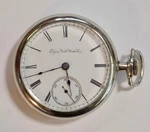 1888 Elgin Grade 10 Model 3 7J, S18, Hunter Mvmt, Open Face, Pocket Watch Runs. Fixed Price $100.00.