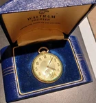 Waltham 17J Colonial Premier Pocket Watch Original Boxes Little Used Rolled Gold. Fixed Price $374.99.