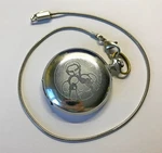 Soviet Vintage Pocket Watch Molniya Men's Ussr Boxer Olympics Blue Dial. Fixed Price $275.00.
