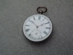 Antique Silver Pocket Watch With Compass. Fixed Price $308.91.