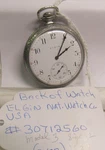 Antique Elgin Mans Open Face Pocket Watch Nickel Case *. Fixed Price $54.95.
