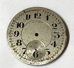 Illinois Size Pocketwatch Metal Dial Montgomery Shows Wear ------BB-2016. Fixed Price $7.95.