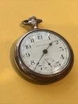 Vintage Seth Thomas 18S Gold Tonned 182 Special Pocket Watch 215585 17JEWEL. Fixed Price $267.94.